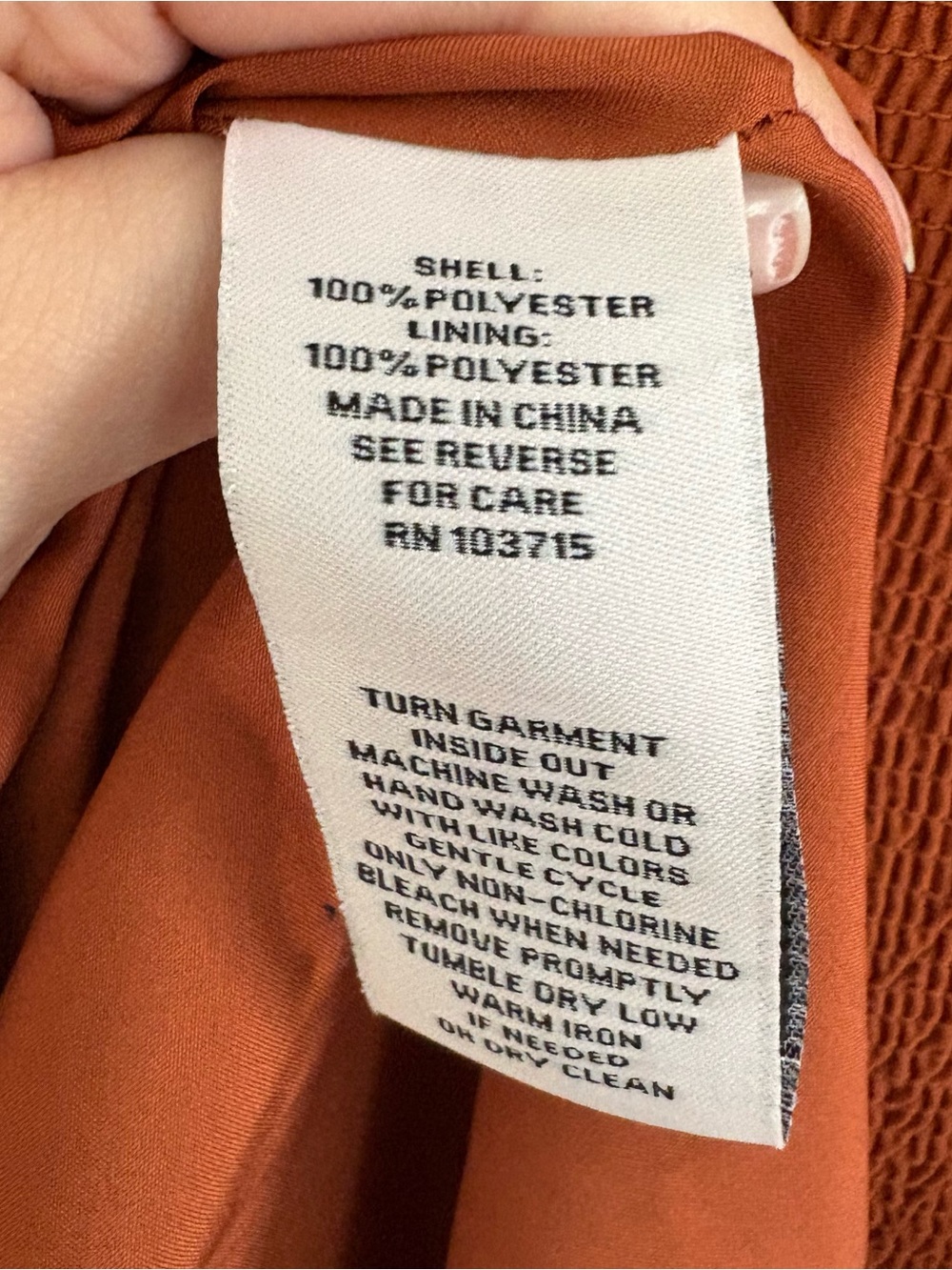 Nanette Lepore Rust Brown Maxi Dress - Picture 5 of 5